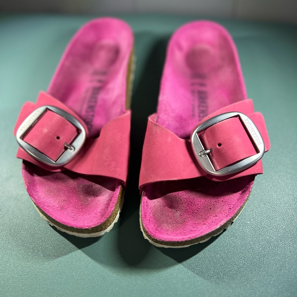 EUC Birkenstock Madrid Big Buckle